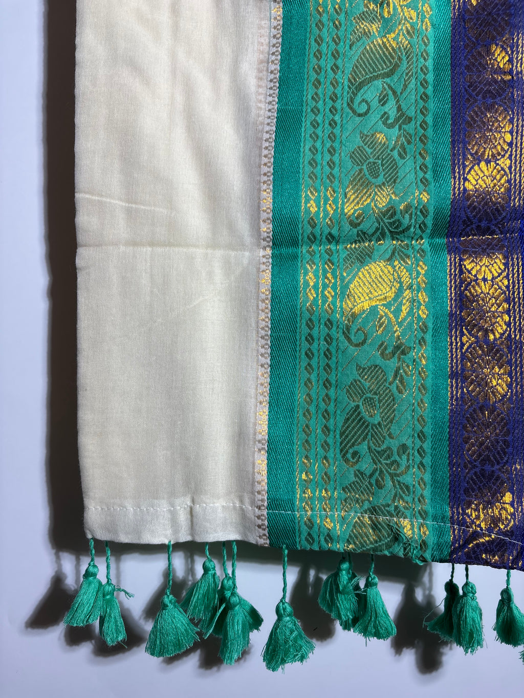 Madhavi 120 Count Mul Cotton Saree
