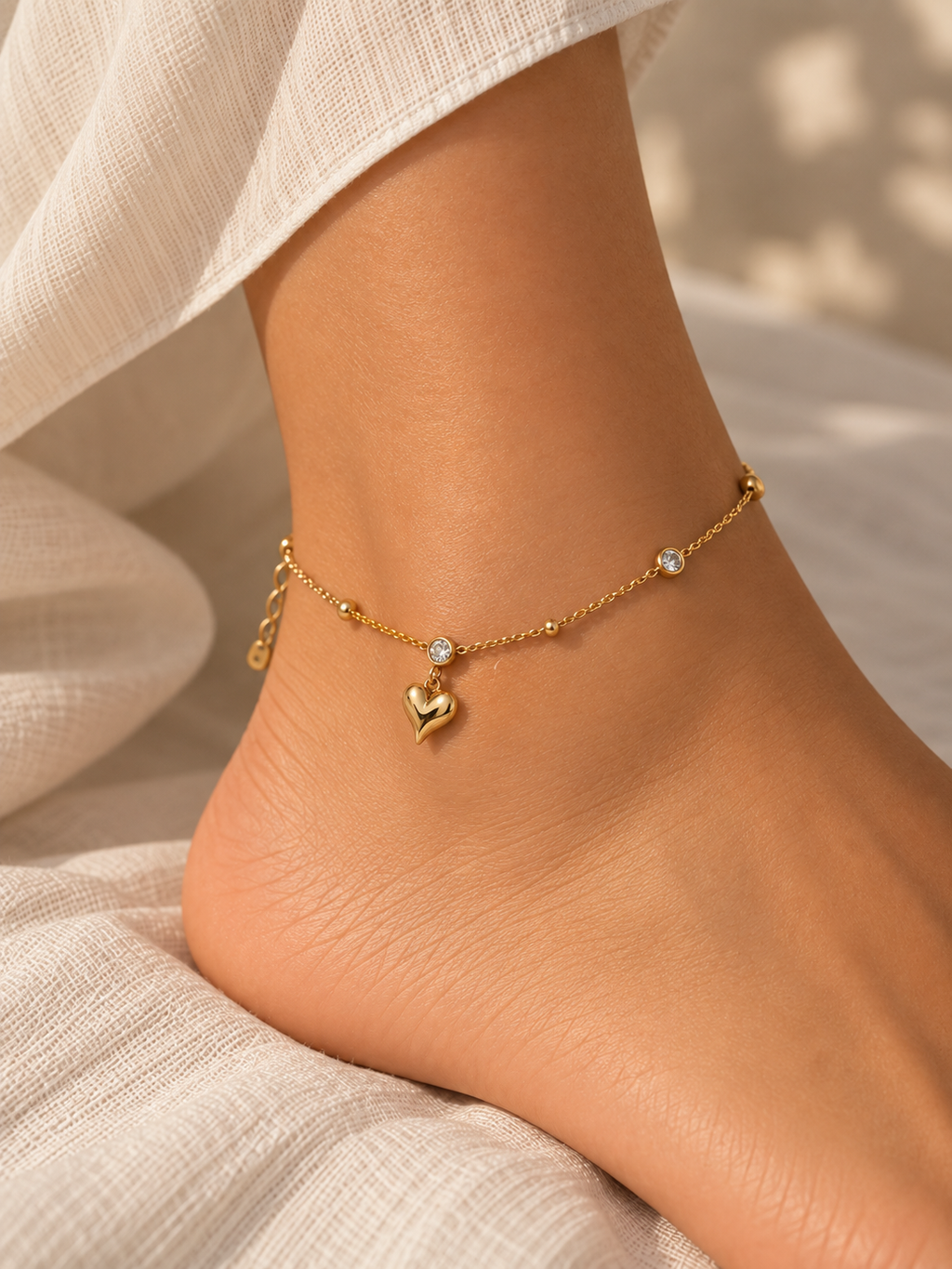 Heart Anklet