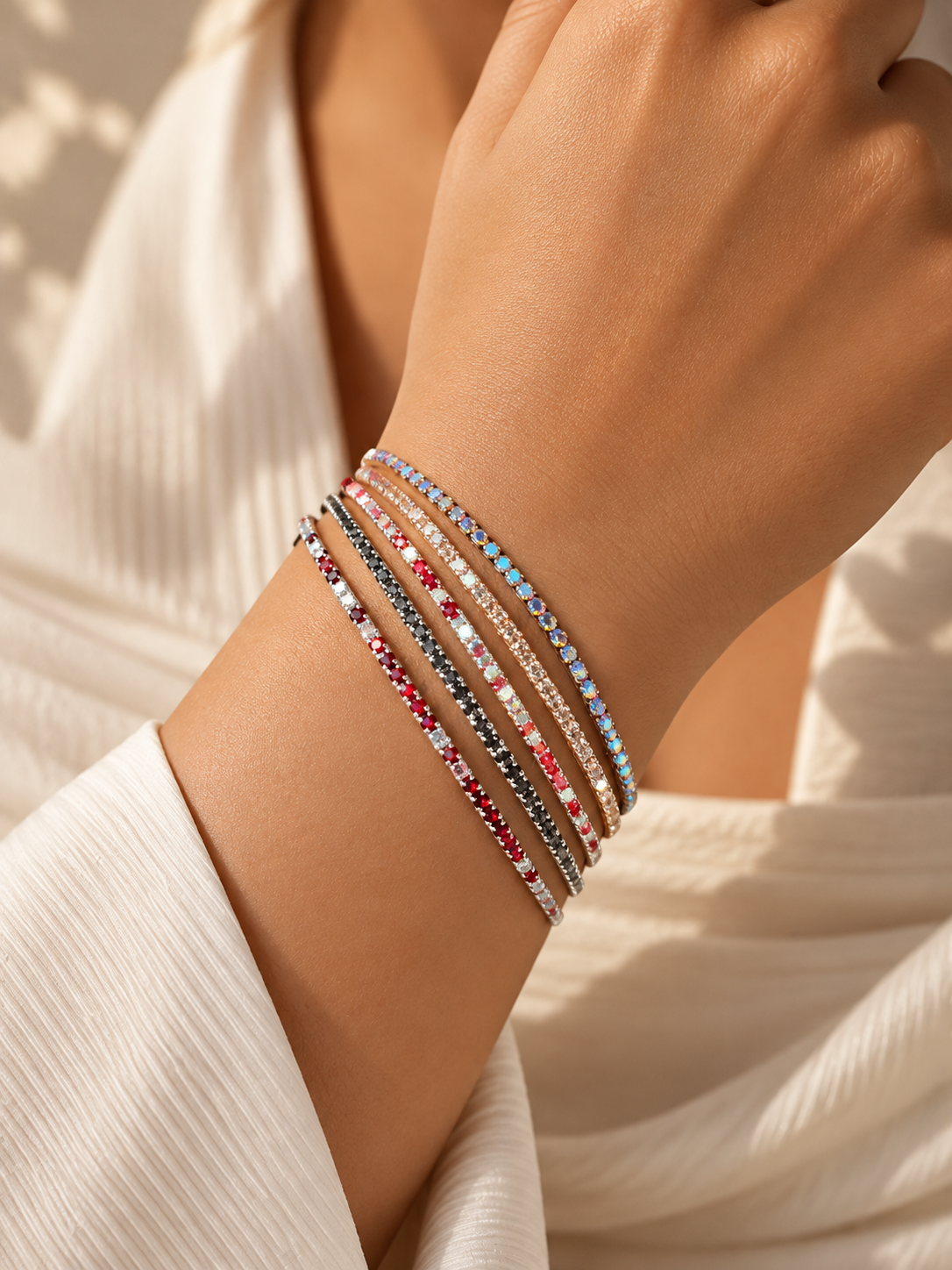 Tennis Multi bracelet