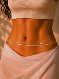 Double layer Snake Waistchain