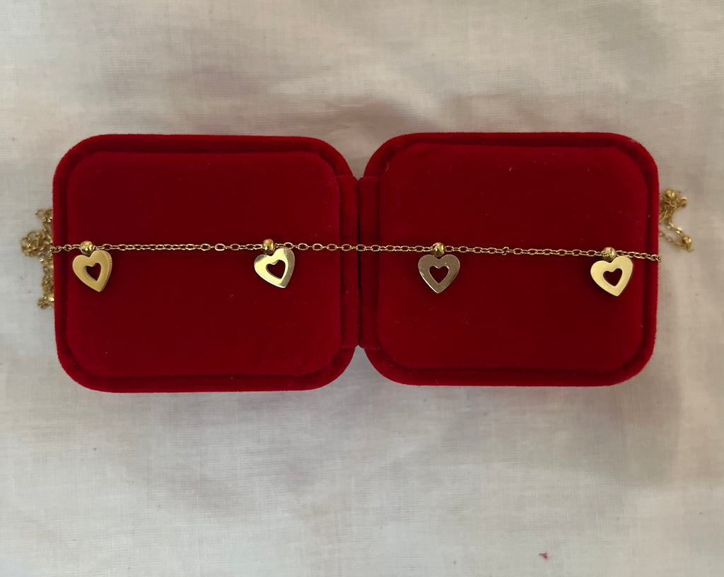 Heart Charms Waistchain