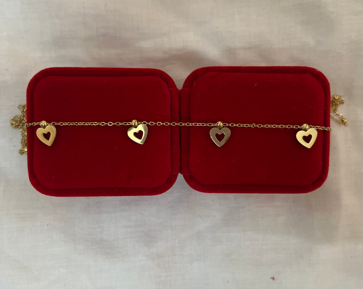 Heart Charms Waistchain