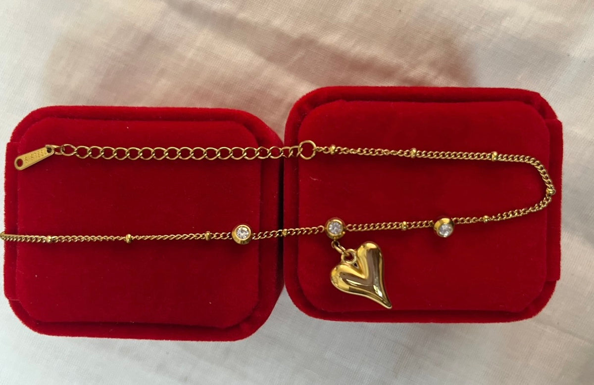 Heart Anklet