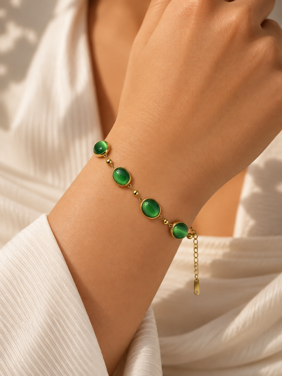 Jade Green Bracelet