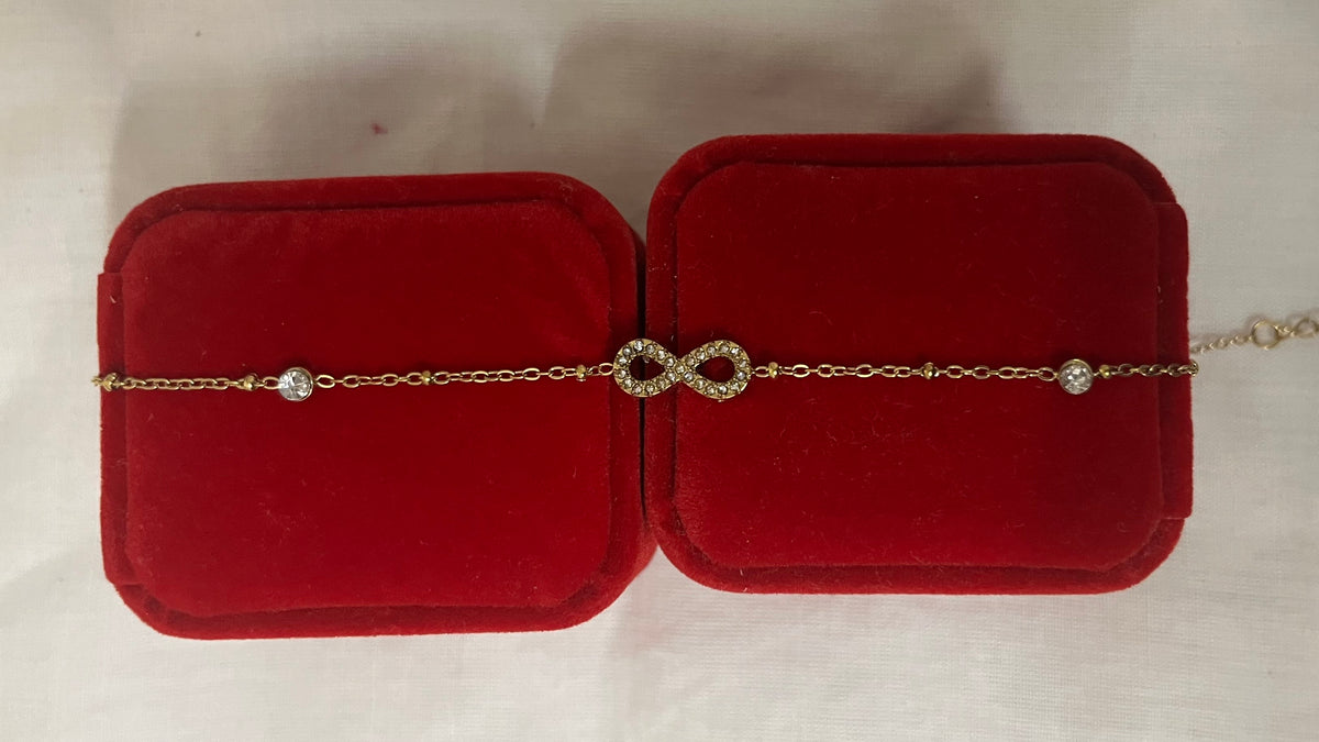 Infinity Charm Anklet
