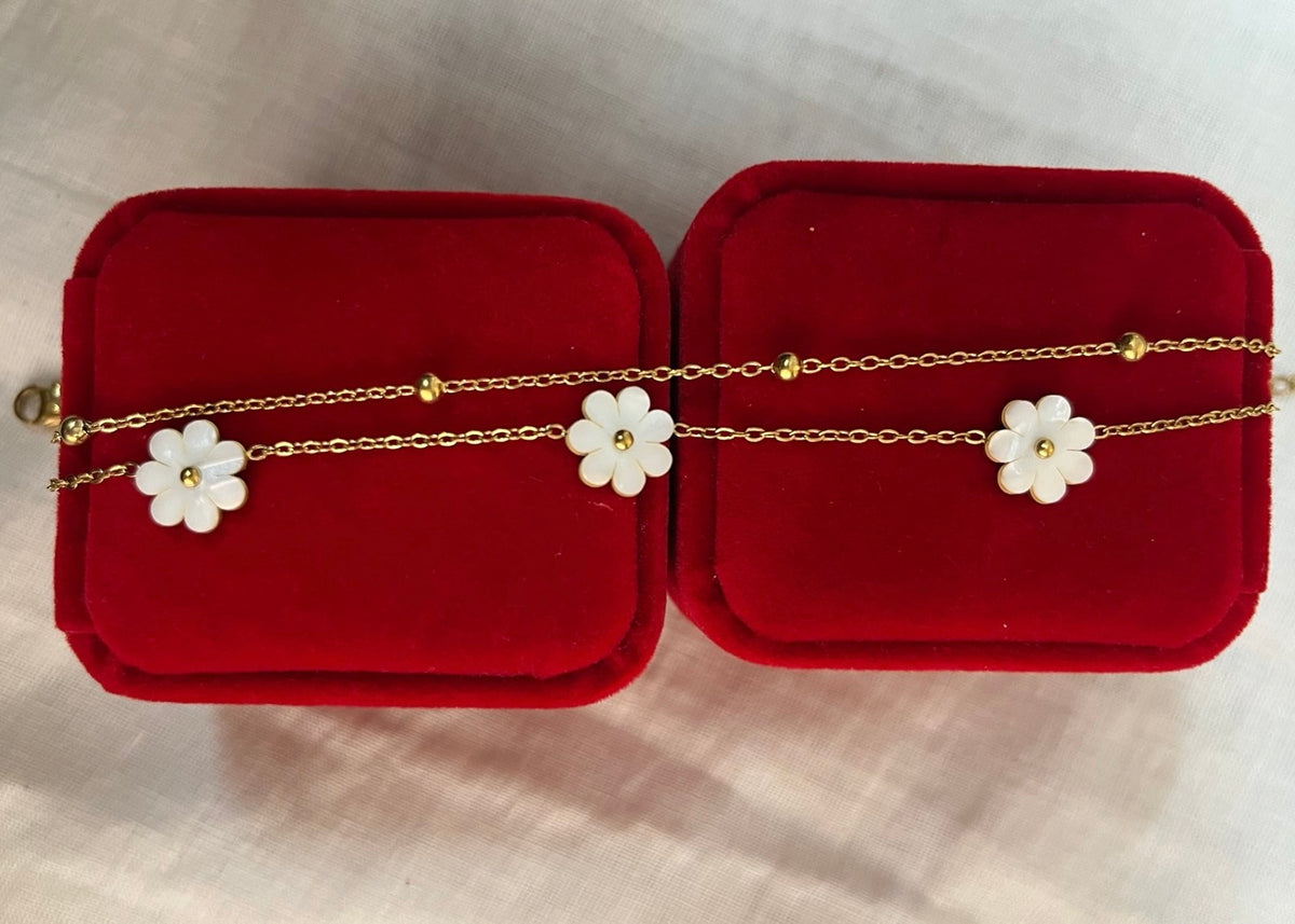 Flower Anklet