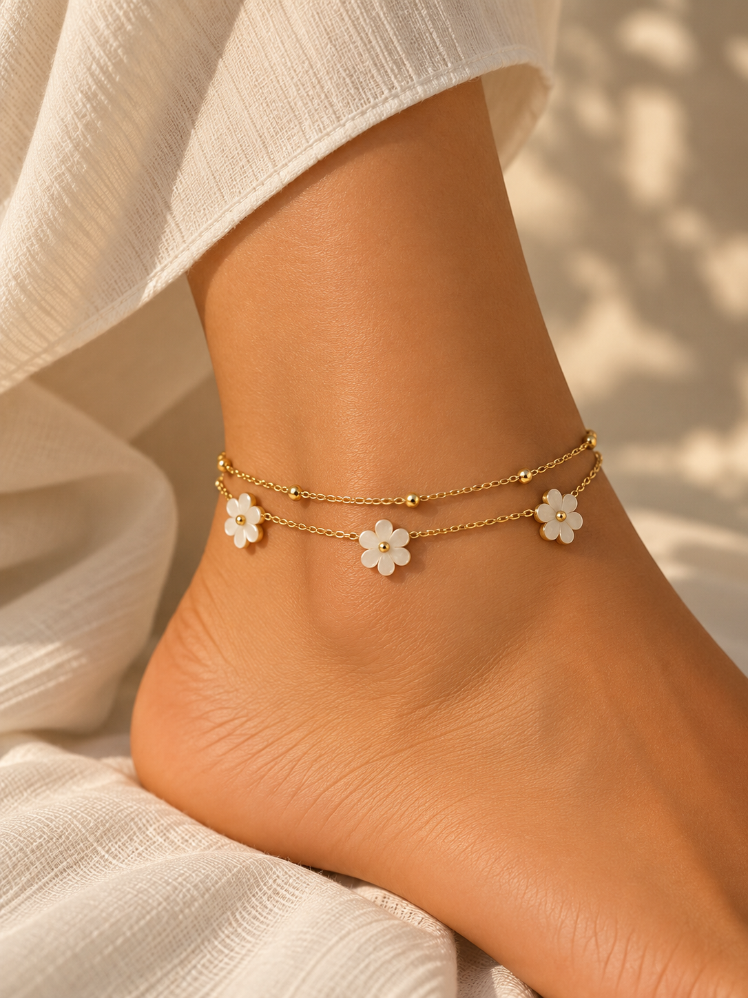 Flower Anklet